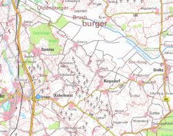 Übersichtskarte der Gemeinde Riepsdorf