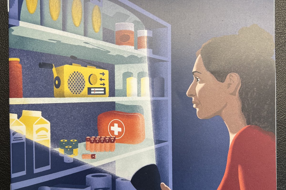 Vorderseite der Broschüre Vorsorgen für Krisen und Katastrophen