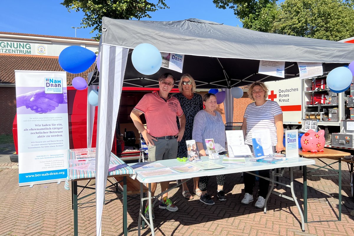 Stand von NahDran auf dem Fest der Vereine und Verbände 2023