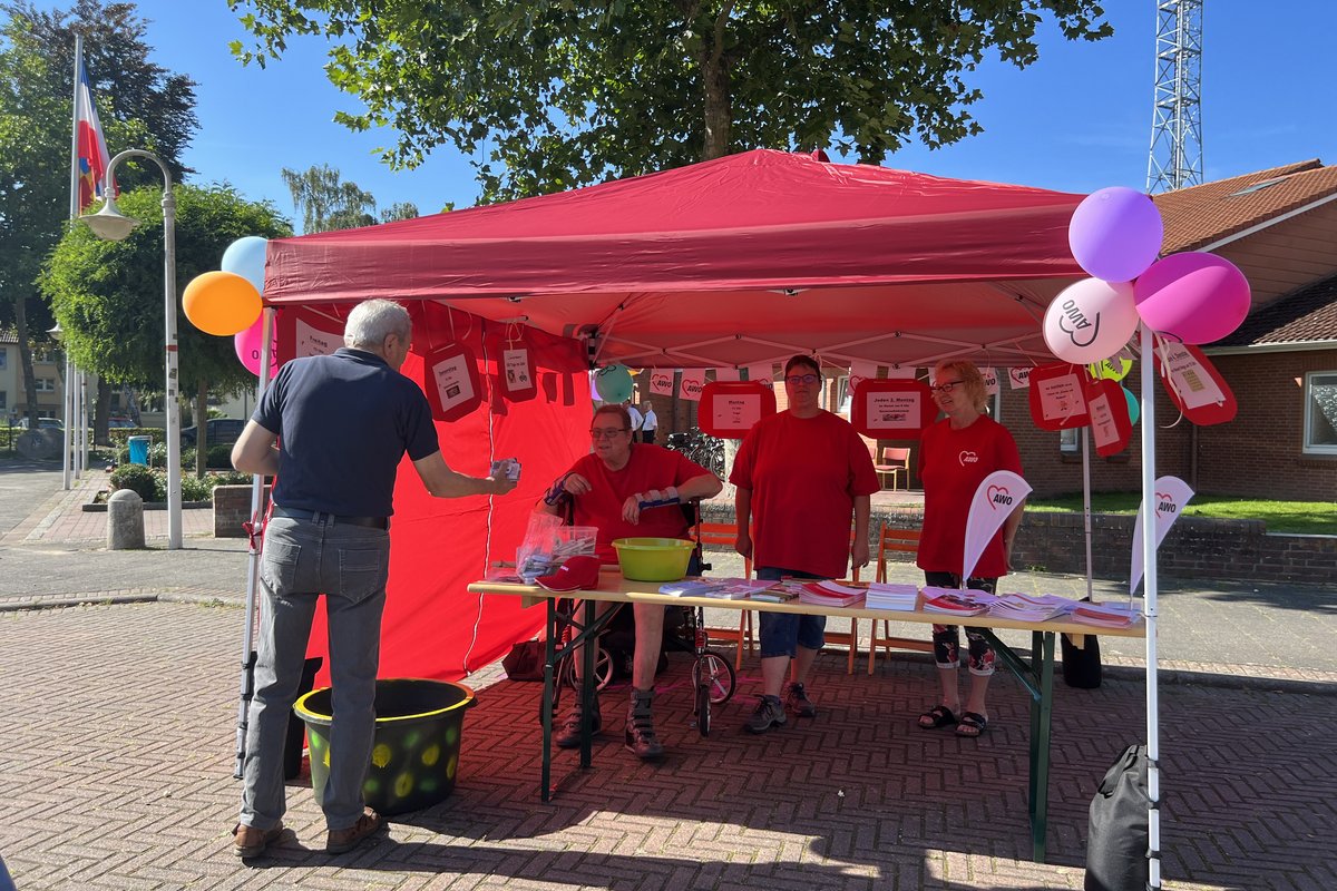 Stand der AWO auf dem Fest der Vereine und Verbände 2023