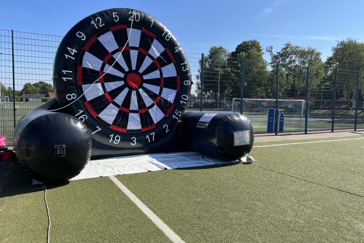 Fussballdart vom TSV Lensahn auf dem Fest der Vereine und Verbände 2023