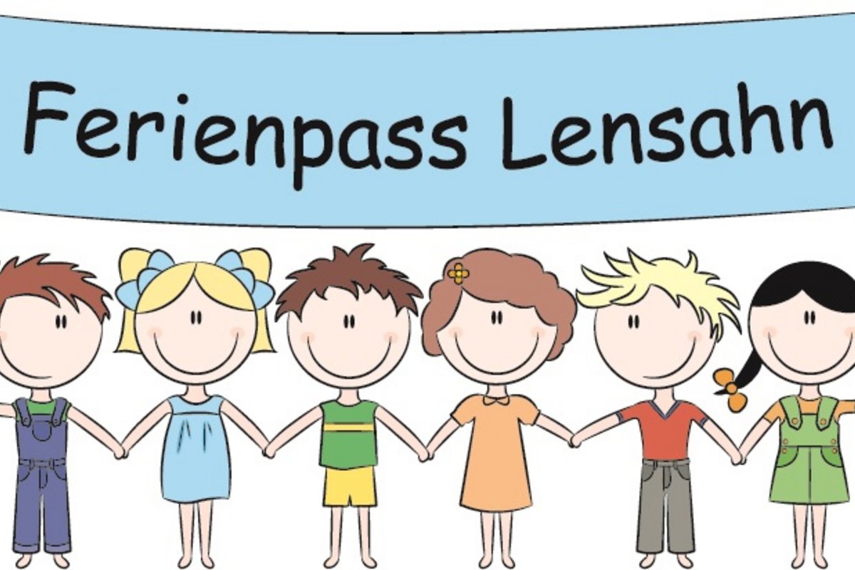 Logo Ferienpass bunte Kinderreihe