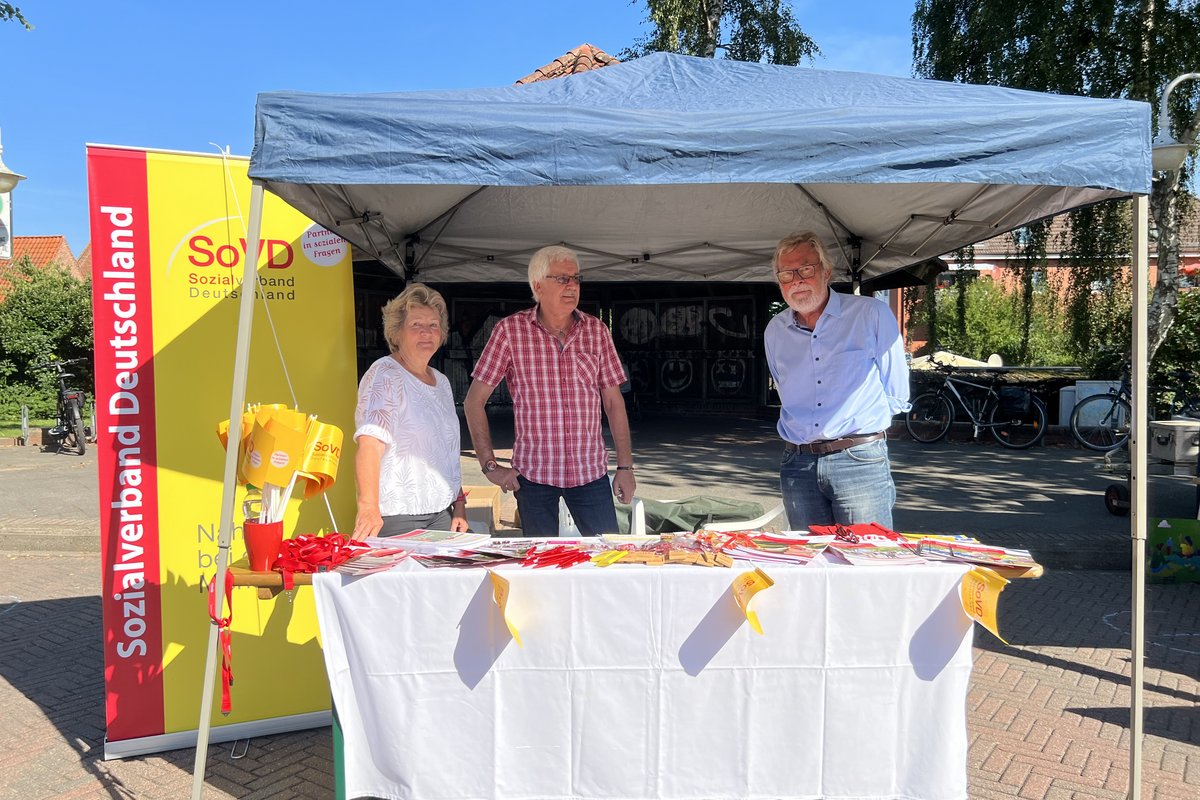 Stand des Sozialverbands Deutschland auf dem Fest der Vereine und Verbände 2023