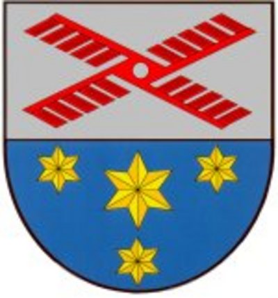 farbiges Wappen der Gemeinde Harmsdorf