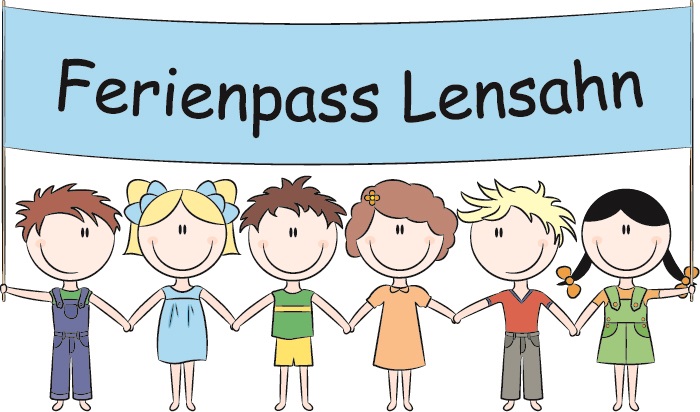 Logo Ferienpass bunte Kinderreihe